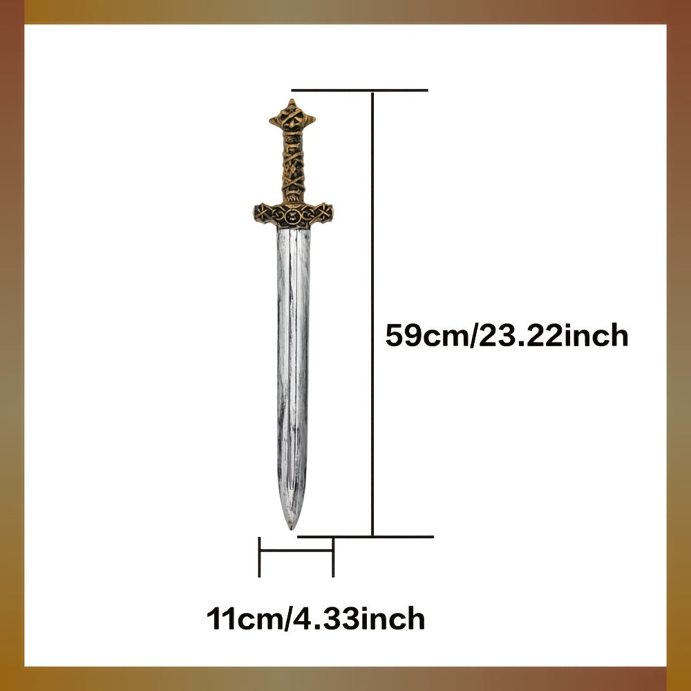 Medieval Knight Sword Halloween Cosplay Costume Accessory