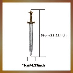 Medieval Knight Sword Halloween Cosplay Costume Accessory