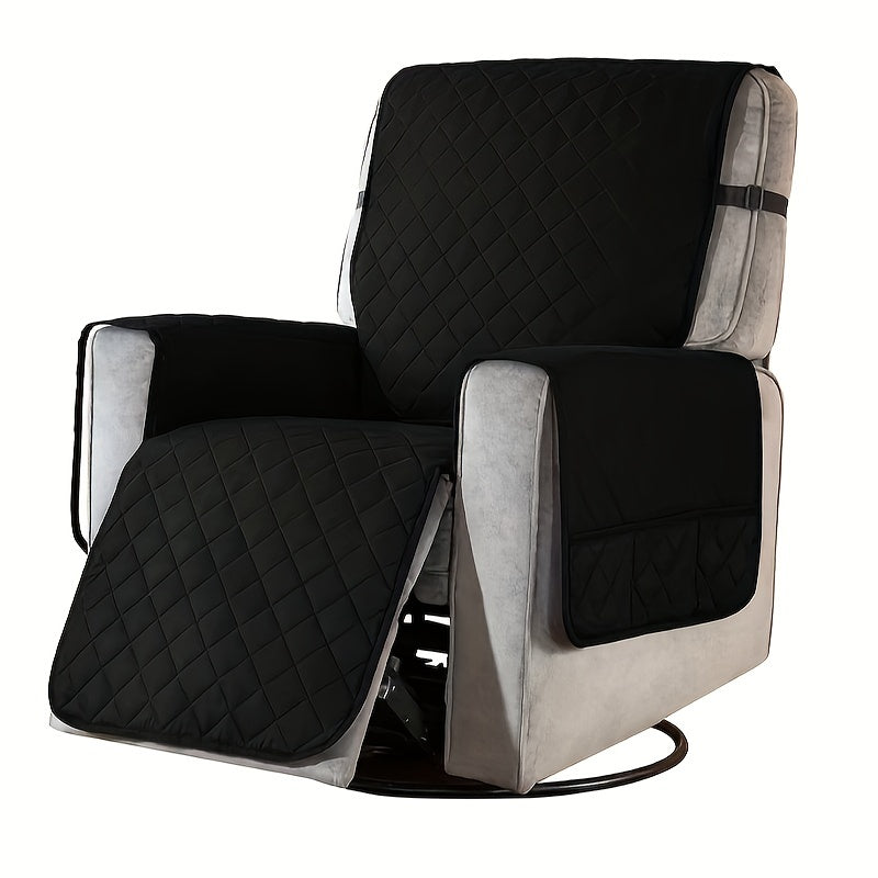 1pc Recliner Chair Cover Reversible Washable Furniture Protector
