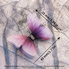 10pcs Butterfly Hair Clip Barrette Hair Slides Clip Non Slip Hair Decoration
