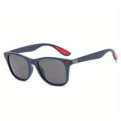 Classic Square Frame Polarized Sunglasses Men Women Vintage Driving Sunglasses