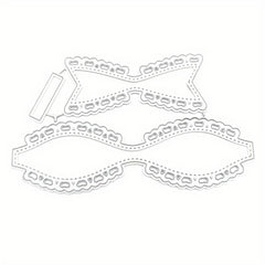 1pc Bowknot DIY Metal Embossing Scrapbooking Die