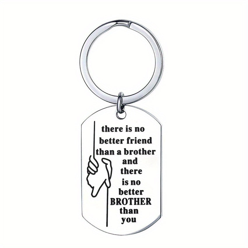 Creative Brother Keychain Gift For Boys, Friends