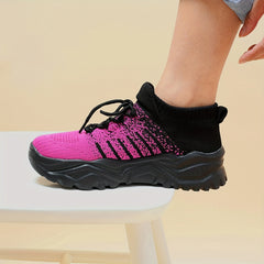 Women's Mesh Breathable Chunky Running Shoes Lightweight Travel Shoes