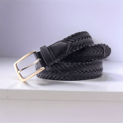 Men's Braided Belt for Pants Jeans