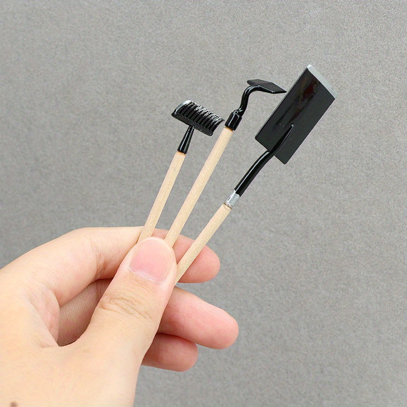 1:12 Scale Mini Gardening Tool Set for Doll House