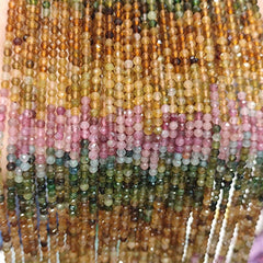 Labradorite Malachite Aquamarine Morganite Fluorite Beads Strip