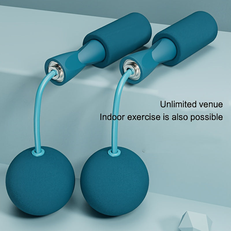 Cordless Skipping Rope Weighted Ball Fitness Exercise
