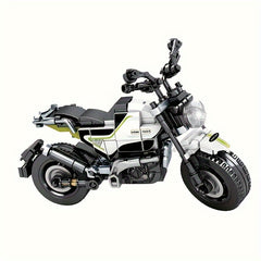 Assembly Building Blocks Motorcycle Model Diy Educational Assembly Block Toy