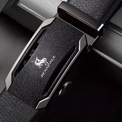 Men's Automatic Buckle PU Leather Belt