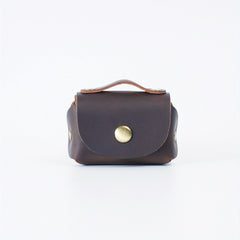 1pc Small Wallet PU Leather Coin Storage Bag Pocket Mini Money Bag