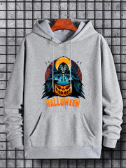 Men's Skeleton Graphic Hoodie Sweatshirt for Halloween