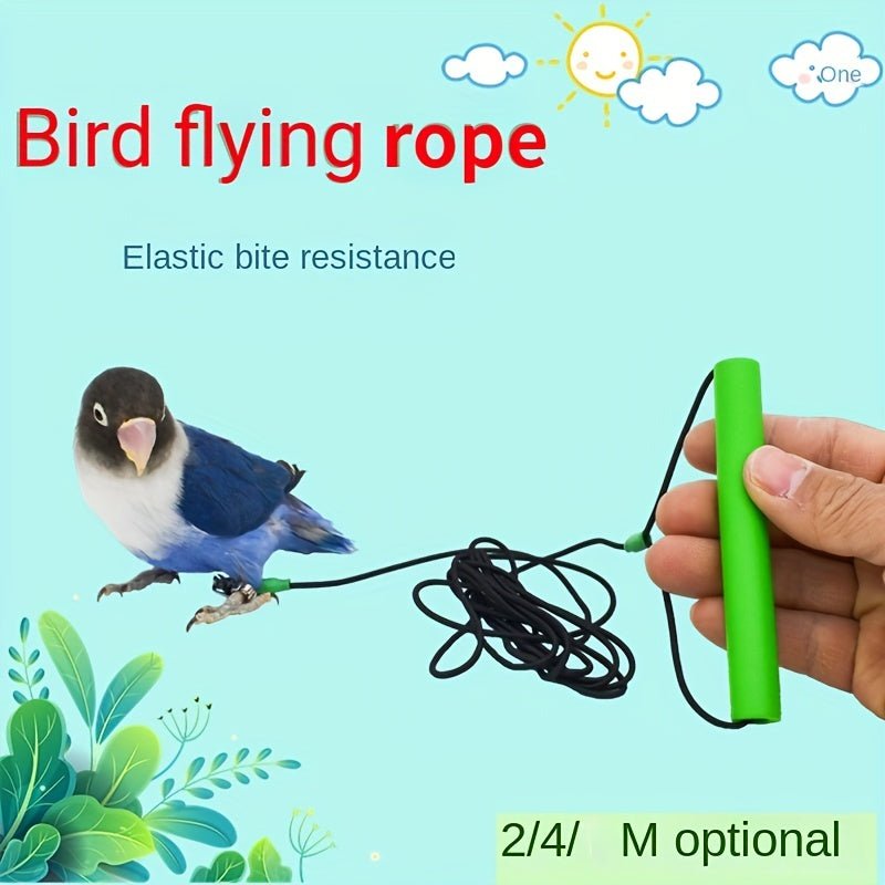 7.62 cm Parrot Rope Ankle Ring for Walking Training Supplies