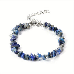 Natural Crystal Stone Irregular Bohemian Style Bracelet