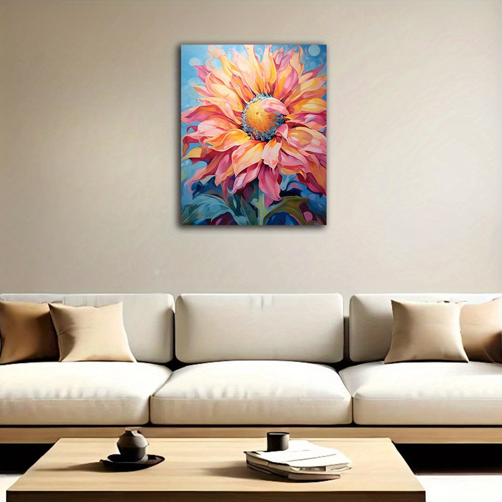 Sunflower Acrylic Painting Kit 40x50 Unframed Beginner Art Set
