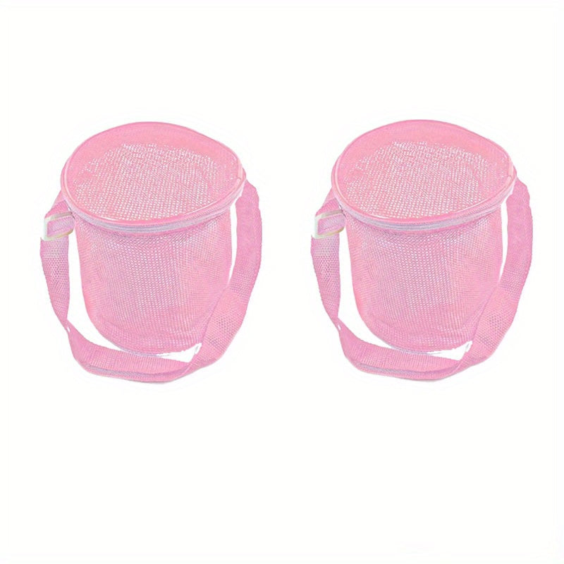 Kids Mesh Shell Storage Bag for Beach Sand Toys