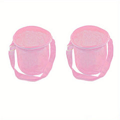 Kids Mesh Shell Storage Bag for Beach Sand Toys