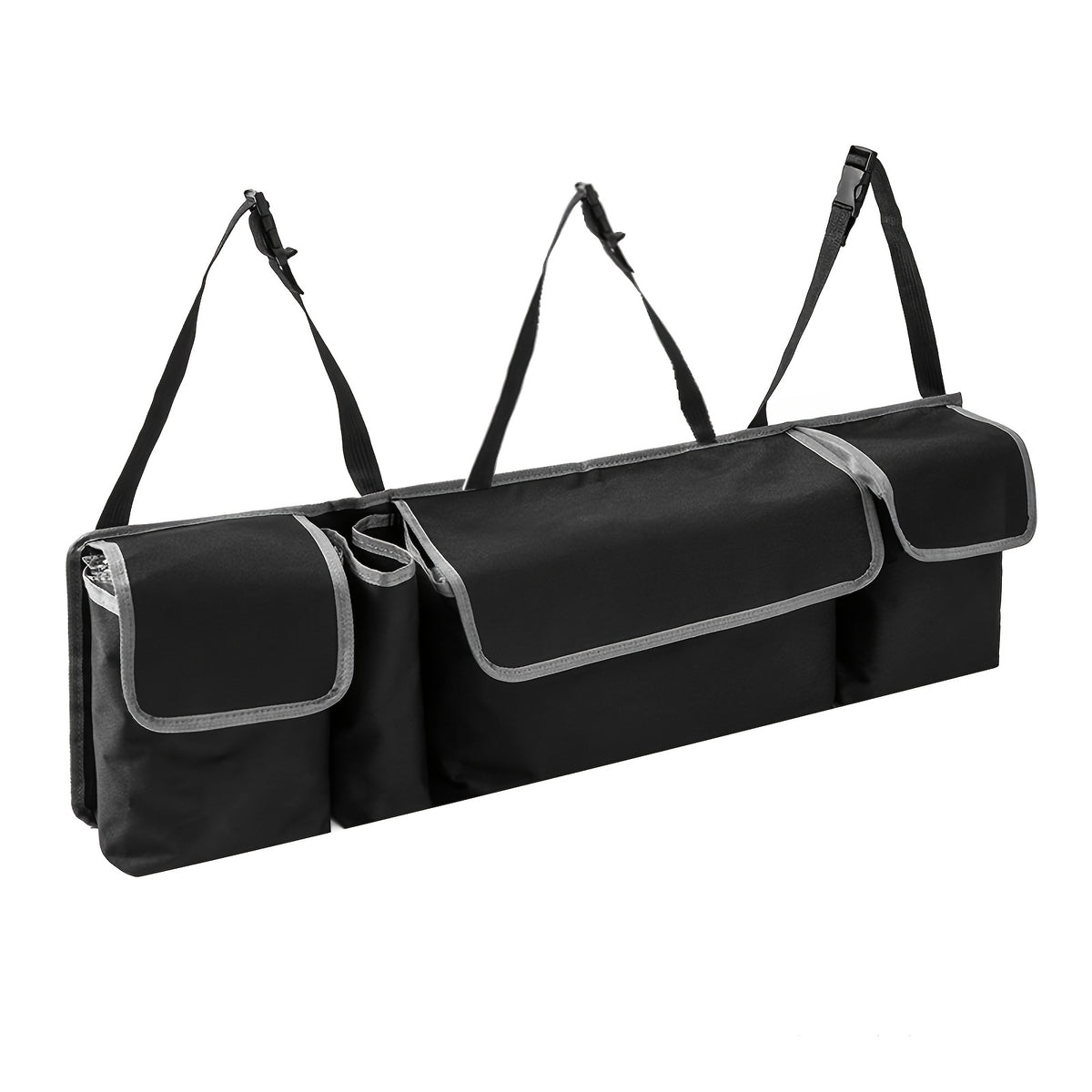 Car Trunk Organizer Rear Seat Hanging Storage Bag Waterproof Foldable