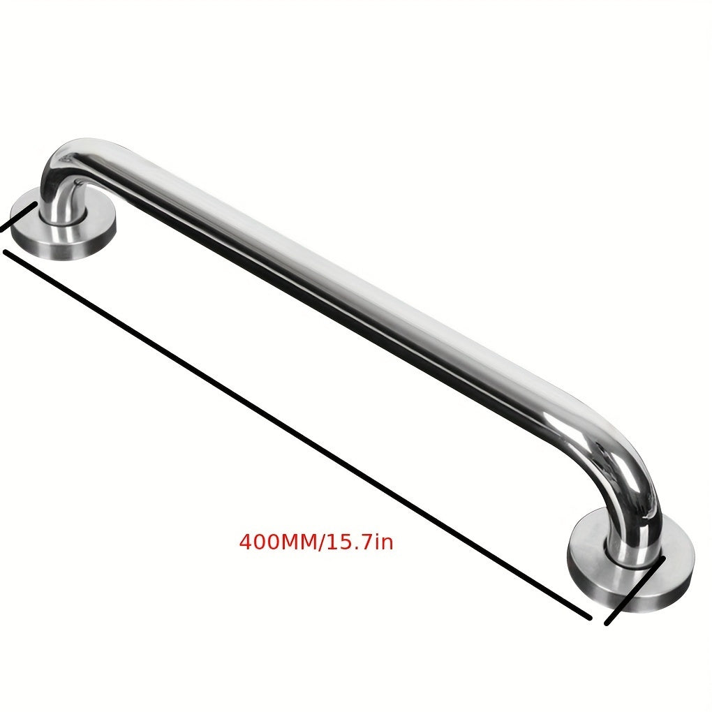 Stainless Steel Bathroom Handrail 400mm Grab Bar Shower Safety Support Handle