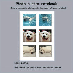 Custom Photo Notebook Personalized Memory Book for Graduation Pet Friends Family