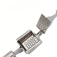 Metal Garlic Press Multifunctional Kitchen Chopper Ginger Squeezer Masher