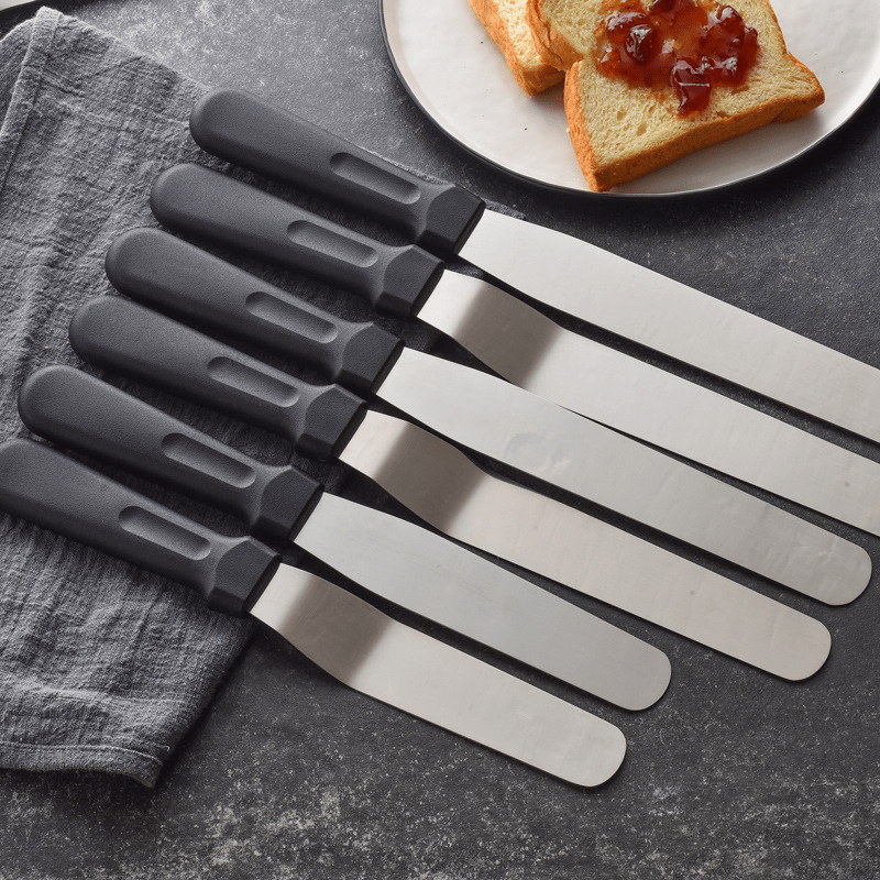 Stainless Steel Cake Spatula for Effortless Icing and Decorating