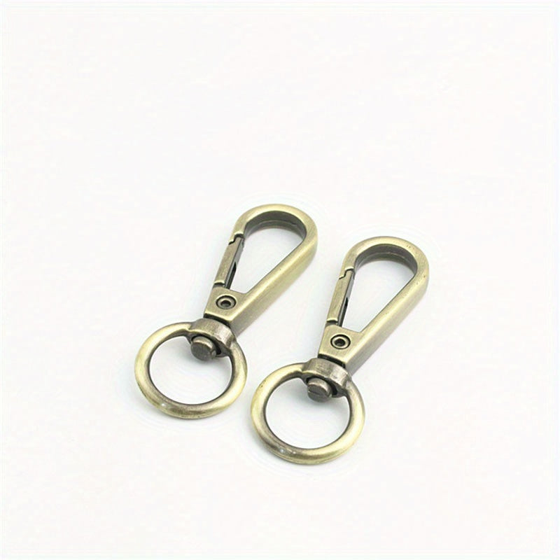 10PCS 13mm Metal Lobster Clasp Swivel Snap Hooks DIY Jewelry Accessories