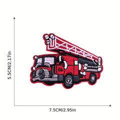 15pcs Vehicle Embroidered Patches Sew On Applique Repair Patches DIY Cra