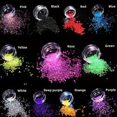 1000pcs Transparent Bubble Beads Epoxy Loose Beads for DIY Jewelry Making