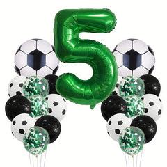 22pcs Football Theme Balloon Set Birthday Party Decoration