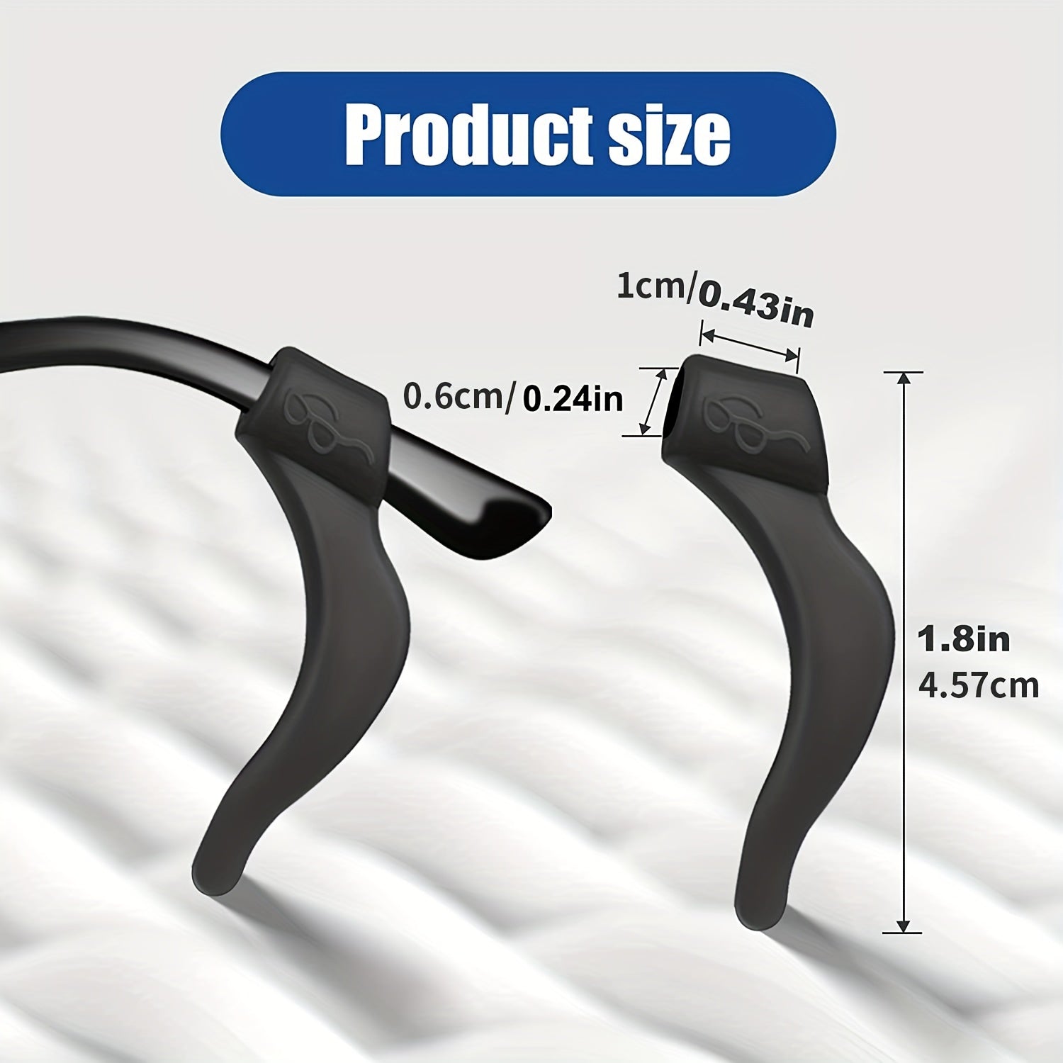 14 Pairs Anti-Slip Glasses Ear Grip Straps for Kids & Adults