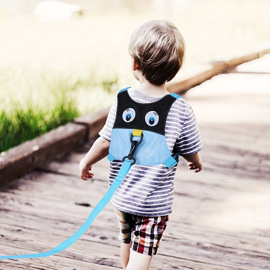 Child Safety Harness with Anti Loss Traction Belt