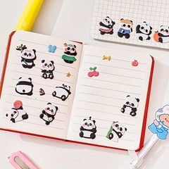 Cute 3D Panda Bubble Stickers Self Adhesive Decals for DIY Phone