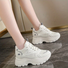 Non Slip Thick Shock Absorption Sports Sneakers Casual Walking Shoes