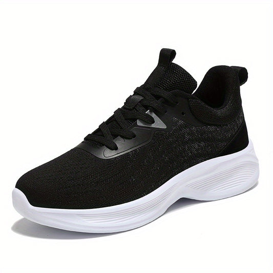 Ombre Soft Thick Sole Shock Absorption Woven Shoes