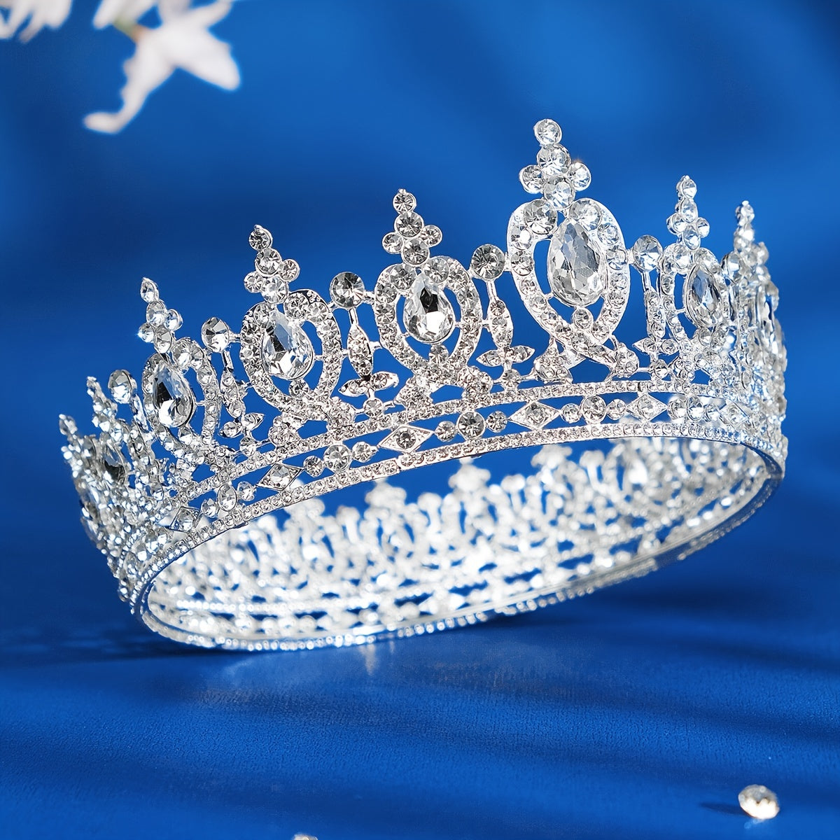Rhinestone Crown Hairband Tiara Party Decorations