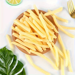 Simulated French Fries Mini Food Play Scene with Props