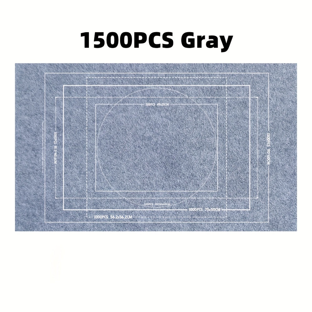 Portable Puzzle Mat Set with Storage Tray and Non Slip Surface