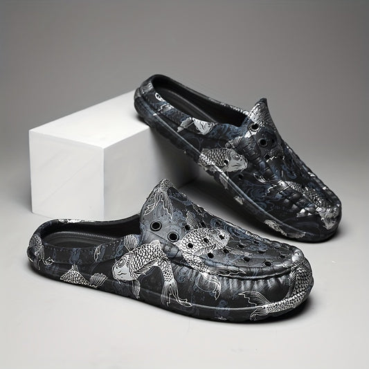 Men's Lightweight Slip On Closed Toe Slippers