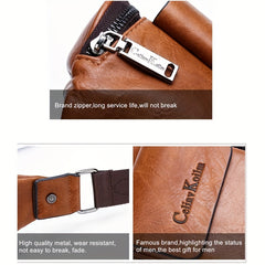 Men's Water Resistant Waist Bag Outdoor Crossbody Shoulder Bag