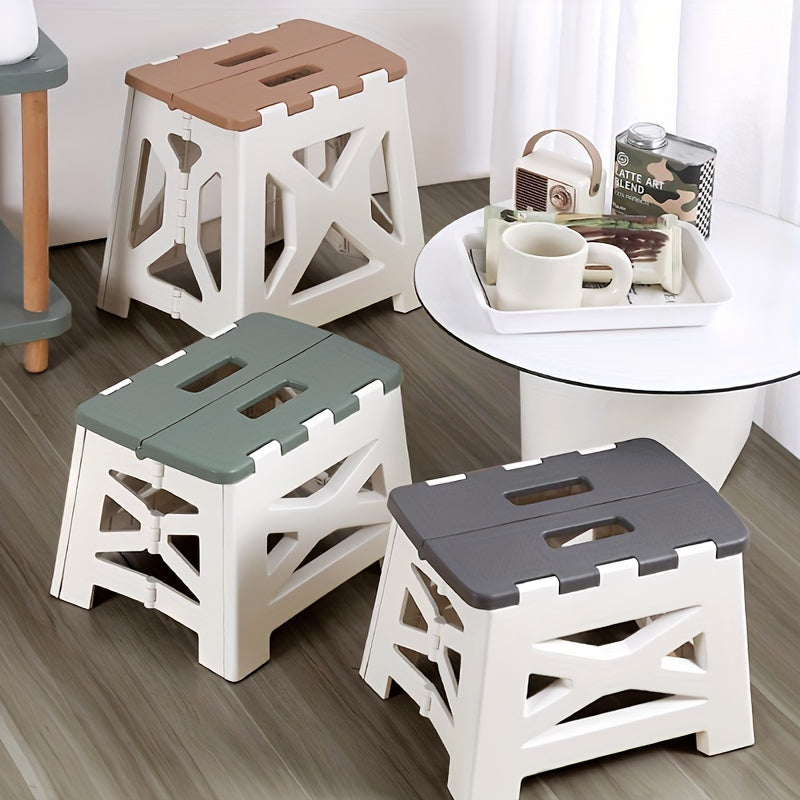 Portable Folding Stool Outdoor Camping Fishing Plastic Small Stool