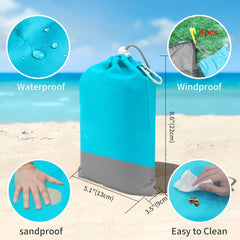 Portable Waterproof Beach and Lawn Camping Mat