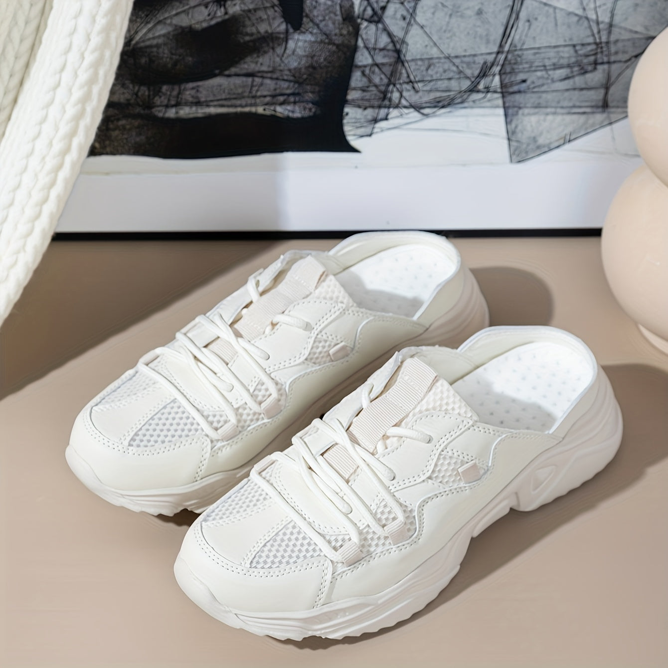 Breathable Thick Sole Shock Absorption Sporty Sandals