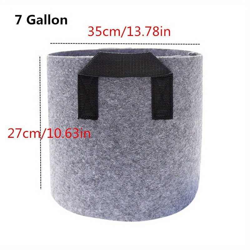 Non Woven Planting Bag With Handle for Balcony Gardening