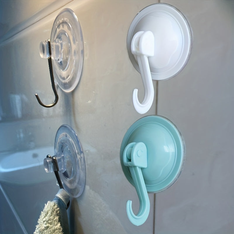 Small Transparent Suction Cup Hook for Glass Doors