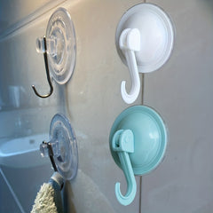 Small Transparent Suction Cup Hook for Glass Doors