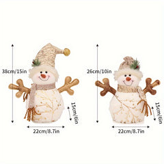 Snowman Doll Ornament Christmas Decoration Window Supplies