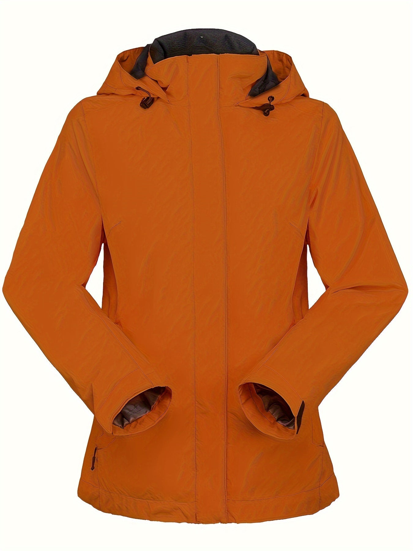 Women's Waterproof Hooded Jacket for Outdoor Activities