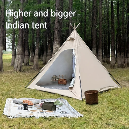Portable Pyramid Tent Mosquito Rainproof Camping Tent