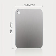 Stainless Steel Cutting Board for Easy Chopping and Slicing